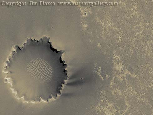 Victoria Crater Mars