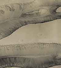 Sirenum Fossae Trough Wallpaper