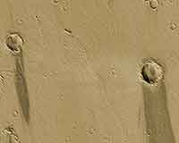 Martian Crater Wind Tails Wallpaper