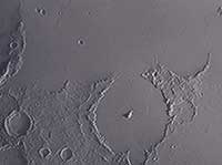 A Moonish Mars Wallpaper